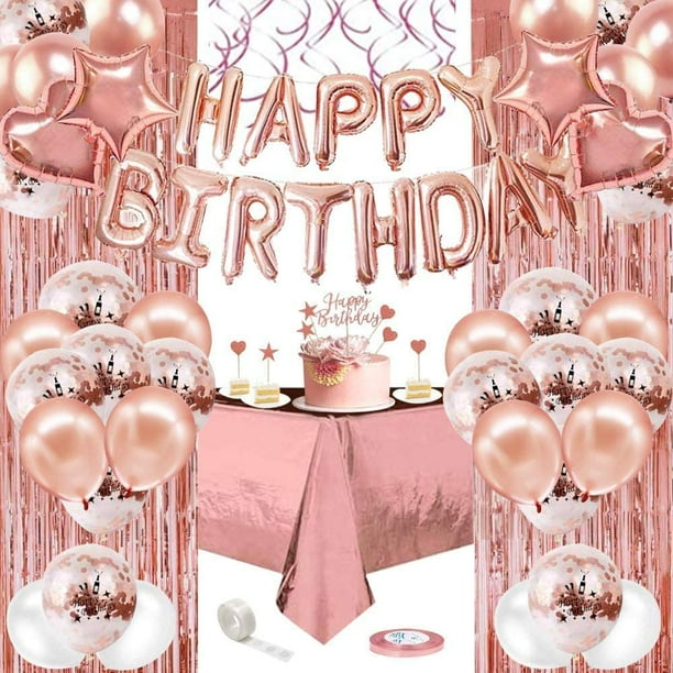 Rose Happy Birthday Napkins